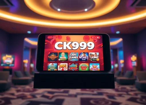Screenshot of the CK999 app interface demonstrating seamless online casino gaming on mobile devices for easy access and entertainment.
