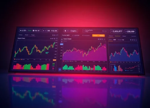 An engaging crypto market interface on aicoin官网 showcasing real-time charts and security features for users’ digital assets.
